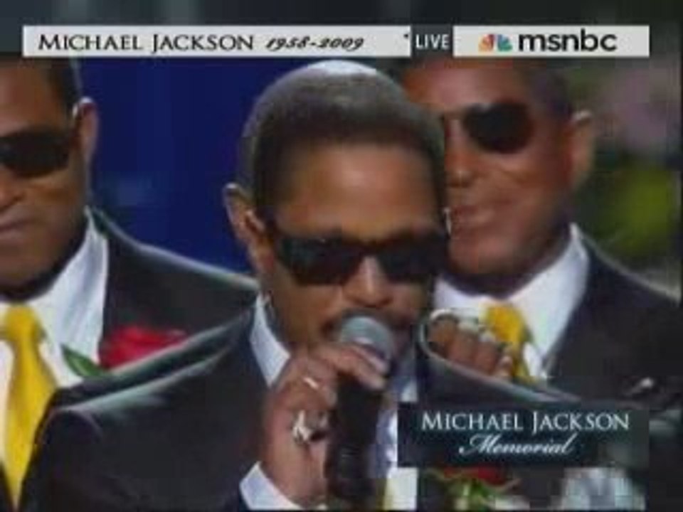 Michael Jackson Memorial Jackson Brothers Closing RIP