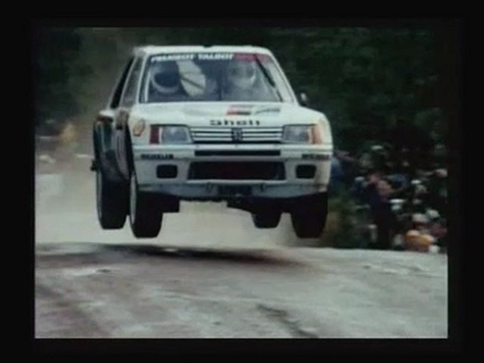 Ari Vatanen et la 205 turbo 16