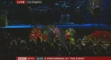 USHER MICHAEL JACKSON MEMORIAL SERVICE PERFORMANCE GONE TOO