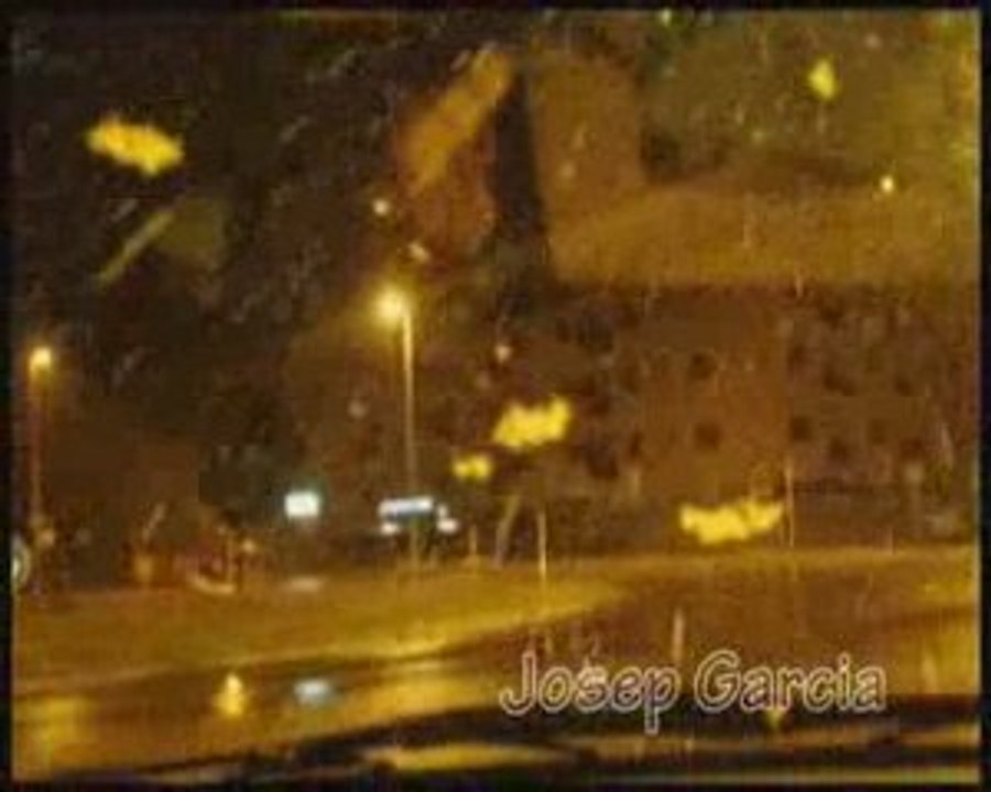 Nieve en Lloret