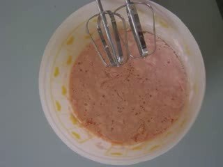 Preparacion de Mousse de yogur con miel y nueces