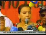 Primera dama de Honduras encabeza marchas de protesta