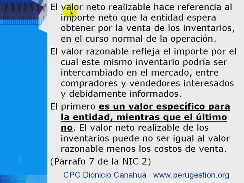 Las Materias Primas en el Plan Contable General Empresarial