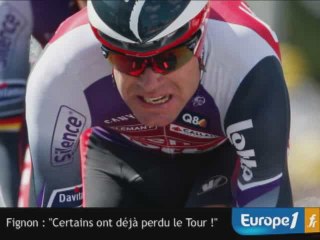 Fignon : "Certains ont déjà perdu le Tour !"