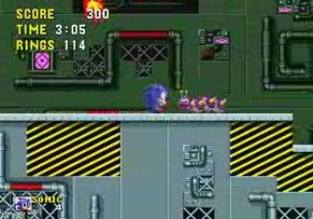 Sonic The Hedgehog : Le passage à 50 anneaux !