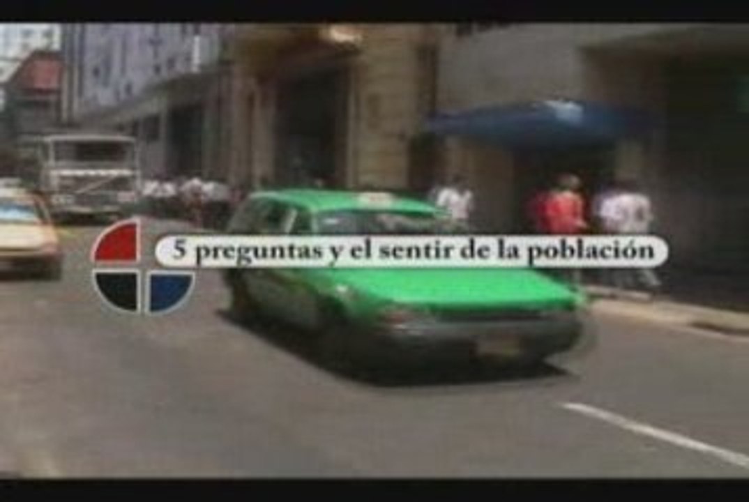 Encuesta política: la gente se pronuncía
