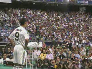 Cristiano Ronaldo Presentation at Santiago Bernabeu