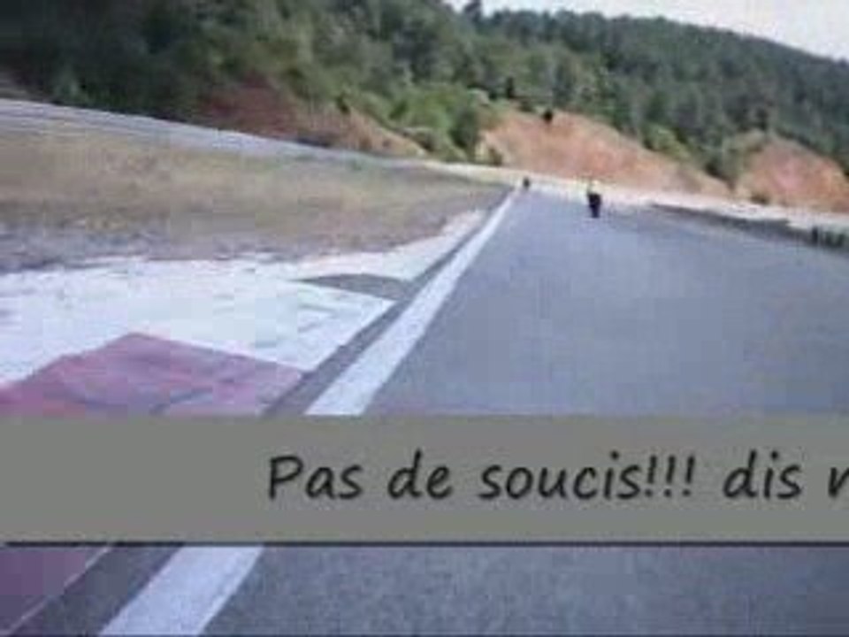 Duo-R avec Yannick sur le circuit d'Alès