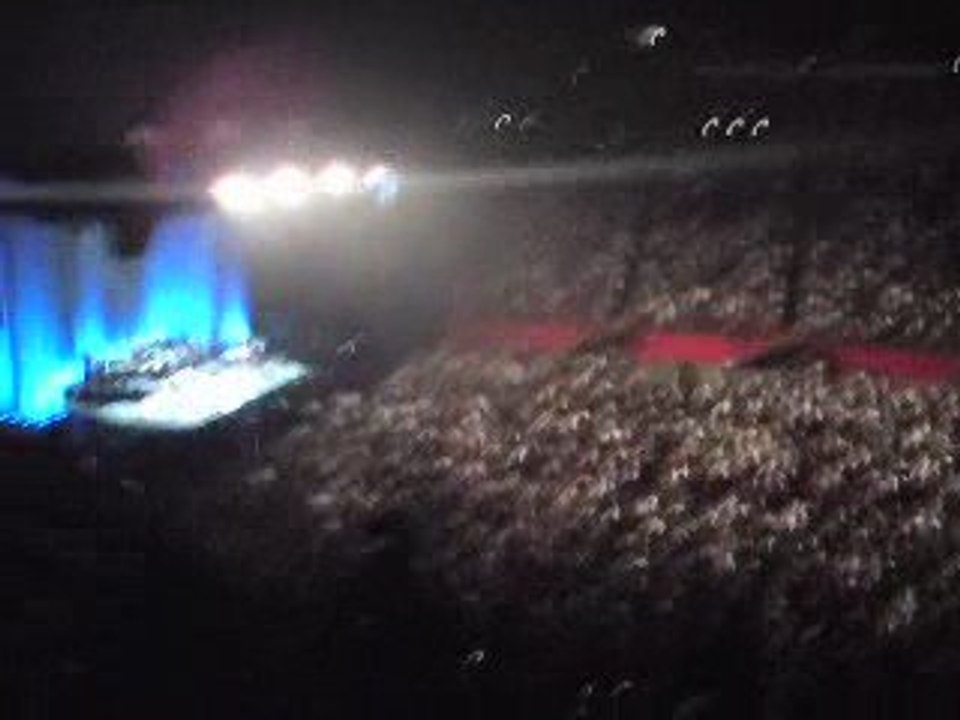 Leonard Cohen Bercy 2009 applause applaudissements