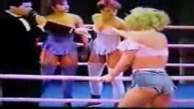 California Doll & Amy vs Soul Patrol (GLOW Wrestling)