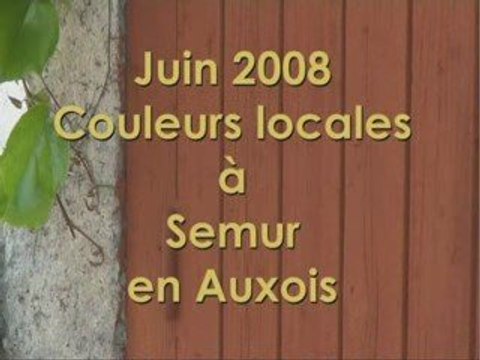 Journées couleurs locales à Semur-en-Auxois - CRAM