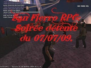 San Fierro RPG: Soirée du 07/07/09