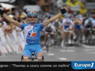 Fignon : "Thomas Voeckler a couru comme un maître"