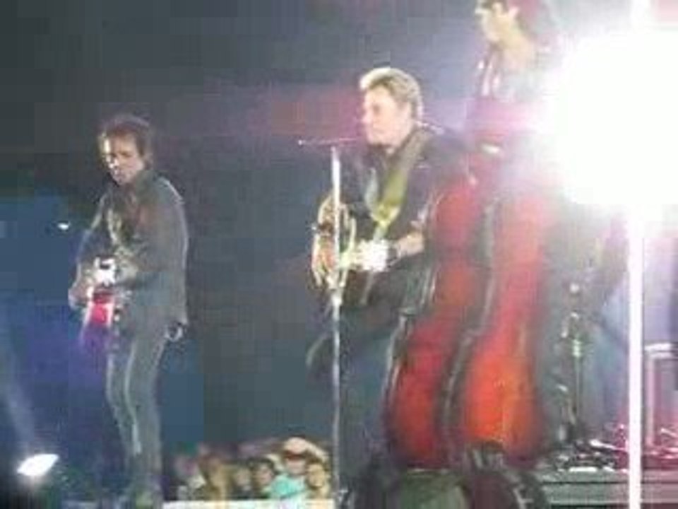 johnny au stade des alpes 01 juillet 2009-blue suede shoes