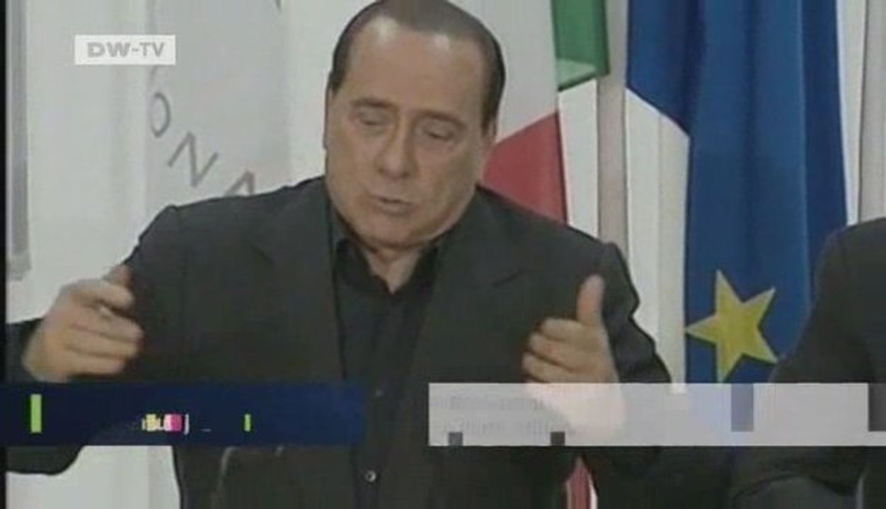 European Journal | Berlusconi in the earthquake region