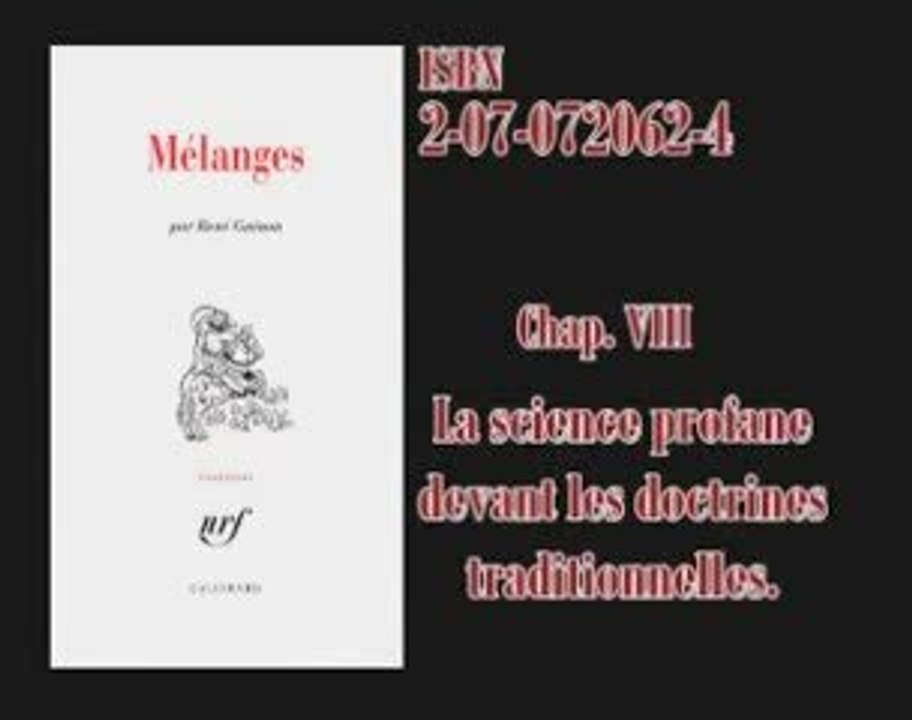 LLP Extraits du livre Mélanges de René Guénon 3 sur 3