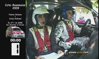 rallye cote roannaise 2009 camera embarquee