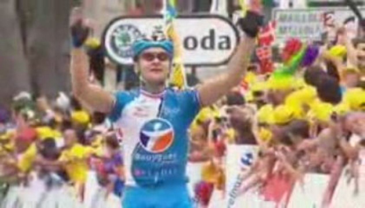 Arrivée du tour de france le 8 juillet