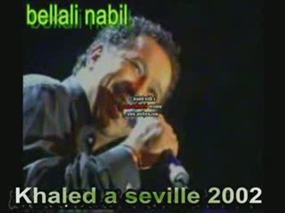 Khaled   "Melha"   Live a Seville 2002