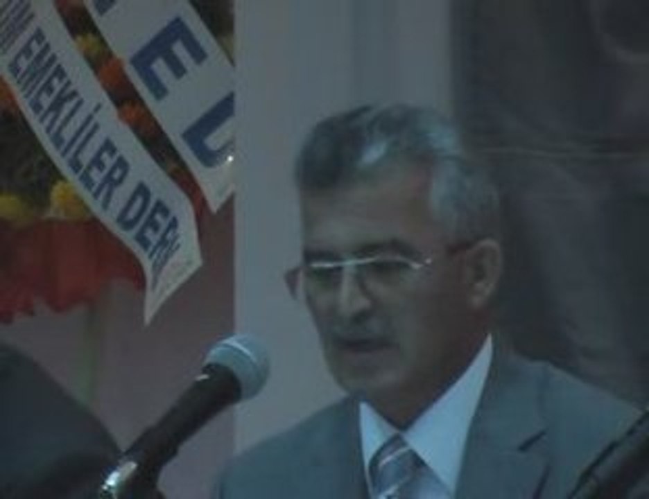 Burdur Krize Çözüm Kurultayı_CHP İl Bşk. İsmai Erkaya