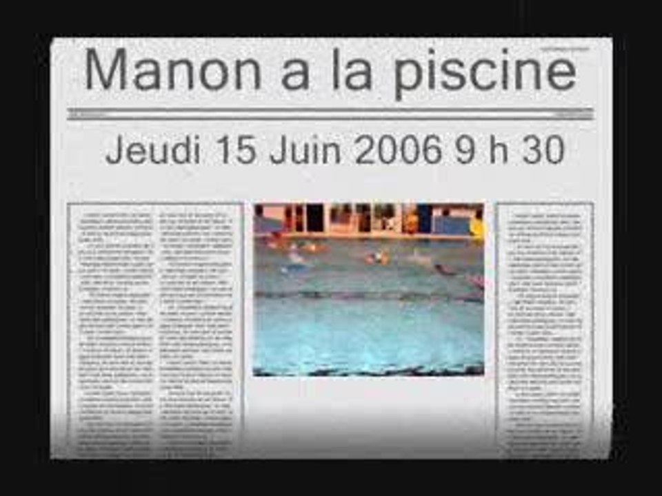 Manon picine 2006