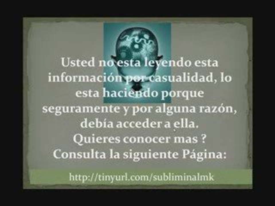 Mensajes subliminales
