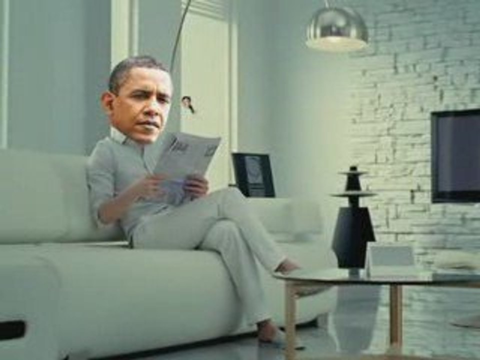 Obama swats Kim jong il~~