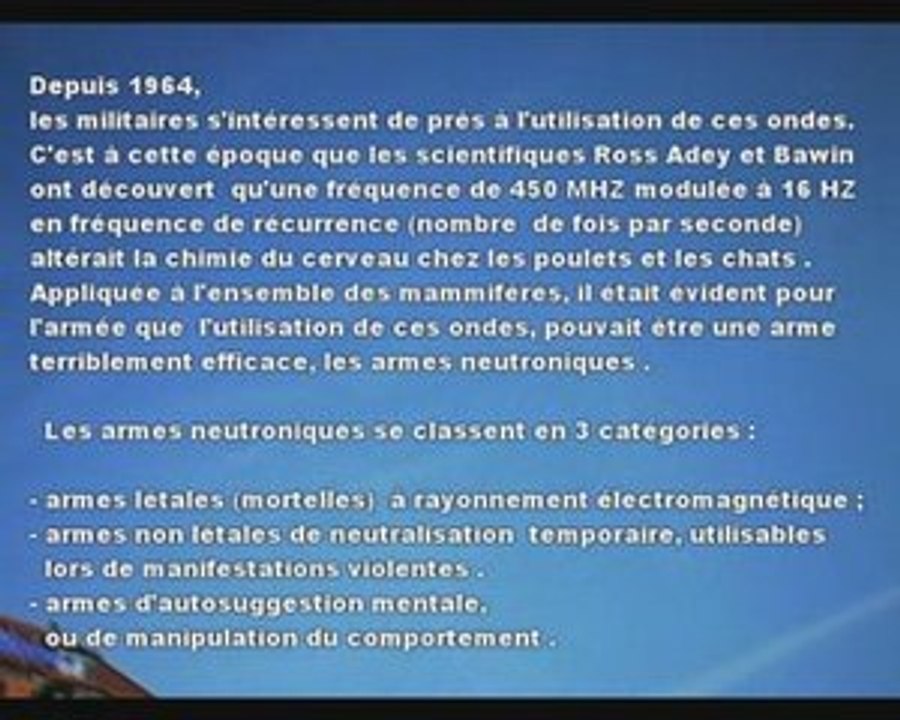 Opération "Ciel Bleu"