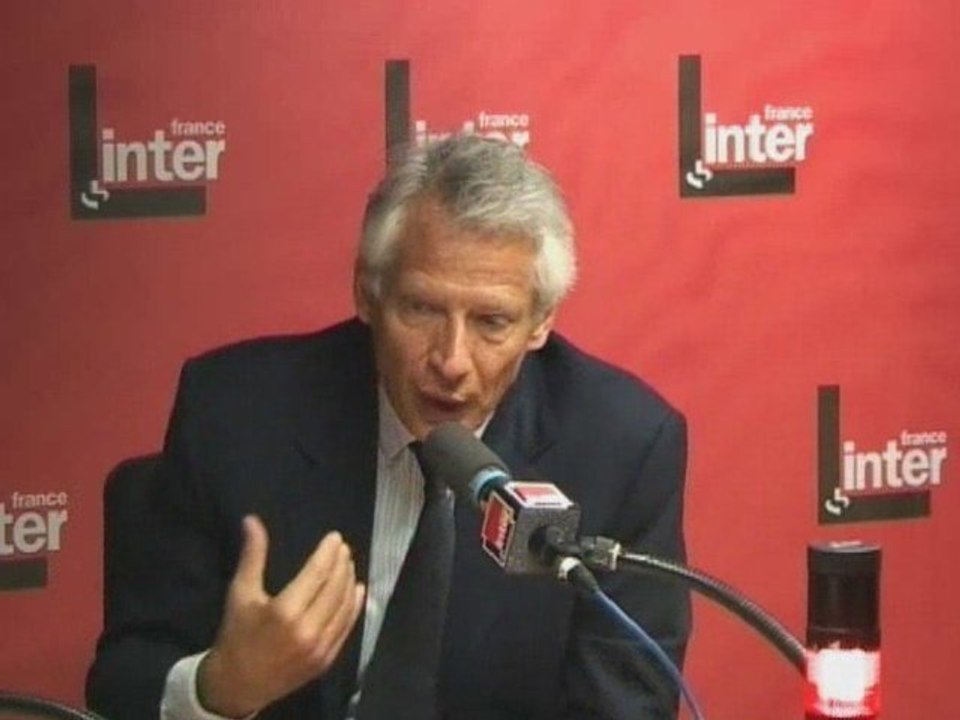 France Inter - Dominique de Villepin