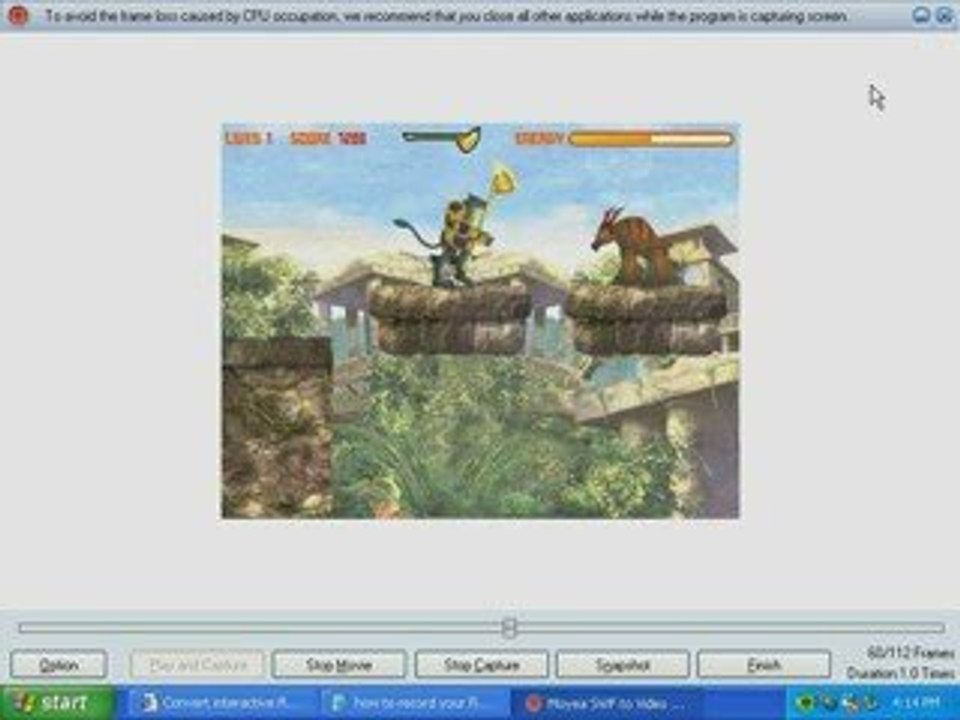 how to record your flash game while playing