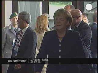 Arrivée des chefs d’Etats du G8