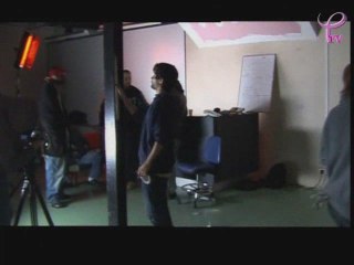 JEANNE MOCHE 18 sur le tournage d'un clip de rap