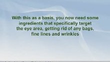How to get wrinkle free eyes