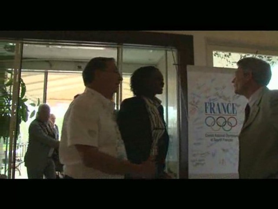 Rama Yade aux Jeux Méditerranéens de Pescara