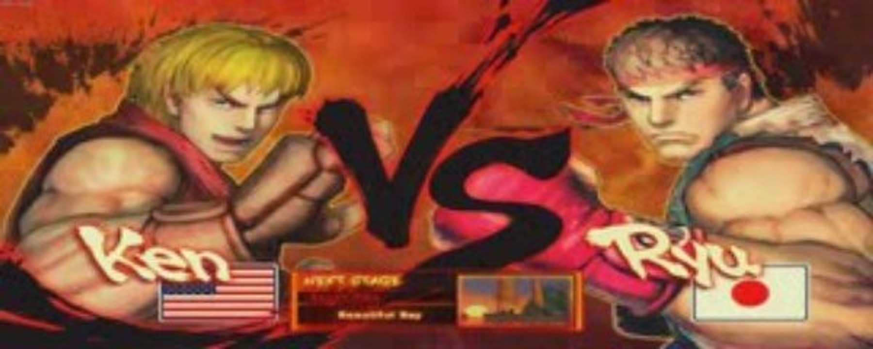 Street Fighter IV - Combat des rivals !