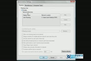 Exploring the Administrative Settings