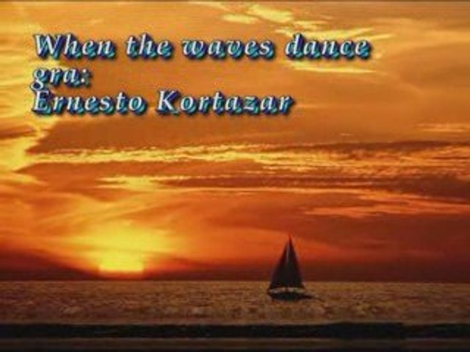 When the waves dance