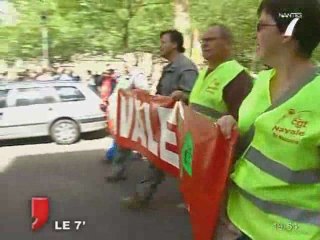 Mobilisation de 500 salariés de la Navale (Saint-Nazaire)