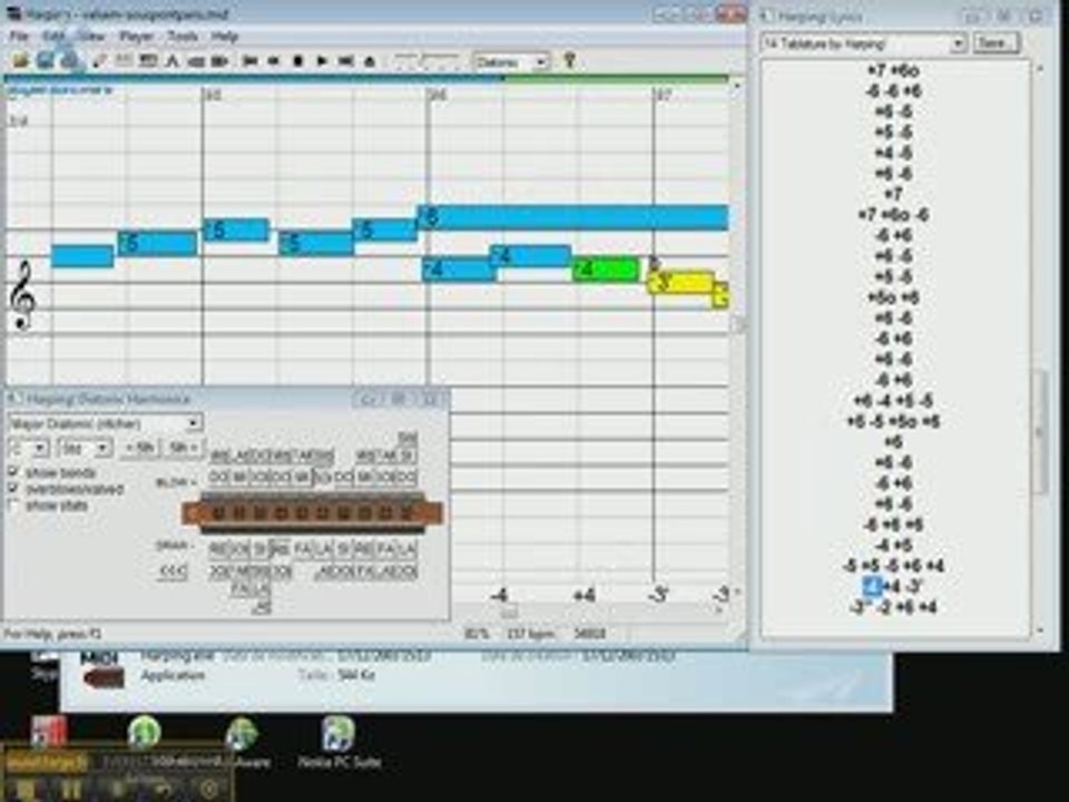 Sous les ponts de Paris harmonica en DO