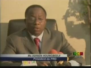 Bénin- Conference de presse - Me Houngbedji scandale cen-sad