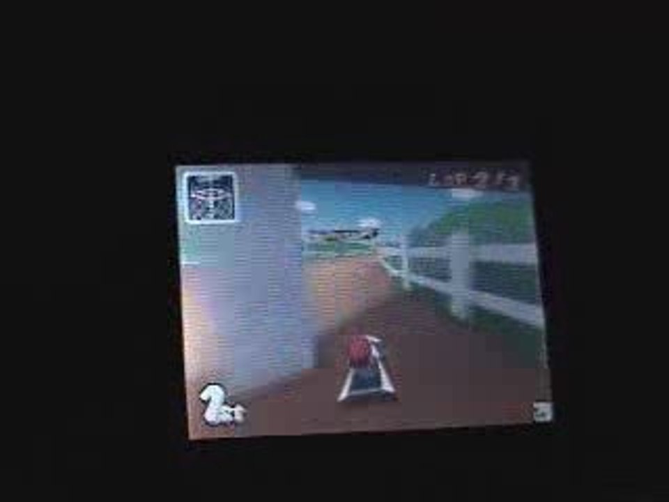 Mario Kart DS wifi with dial-up (no lag) Video