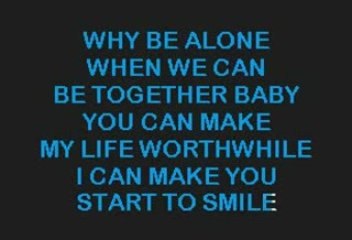To be with you - Mr Big - Karaoke - Lyrics