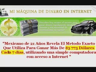 Mi Maquina de Dinero en Internet