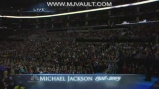 Kobe Bryant And Magic Johnson @ Michael Jackson Memorial