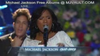 Jennifer Hudson Will You Be There Michael Jackson Memorial