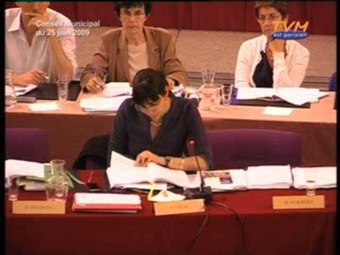 CONSEIL MUNICIPAL MONTREUIL (25/06/2009) - 20/54