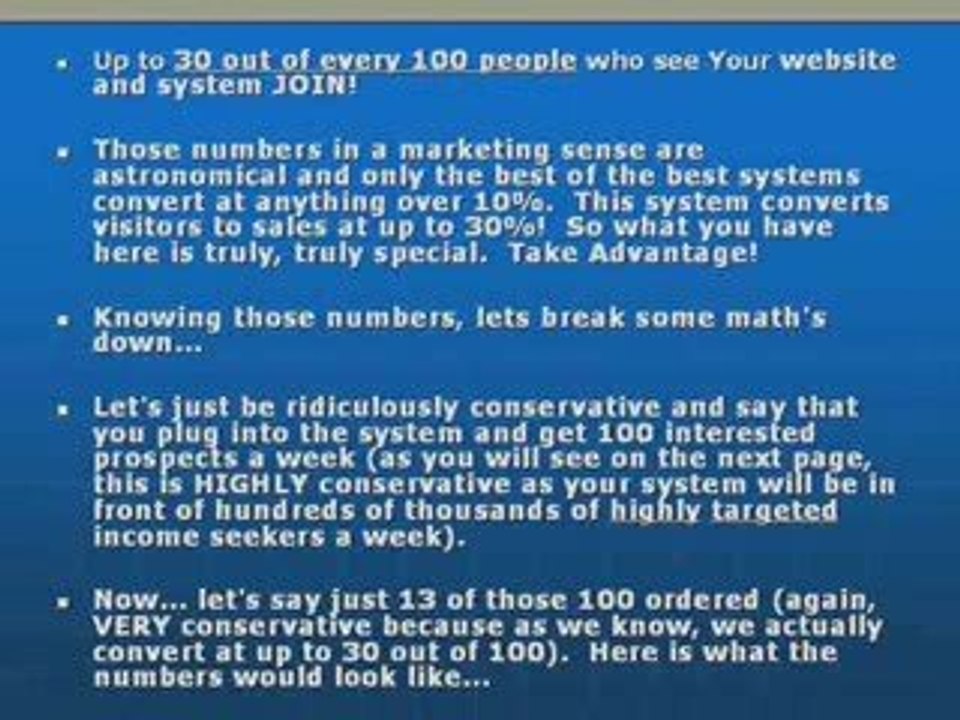 Internet Employment Part 1 of 2