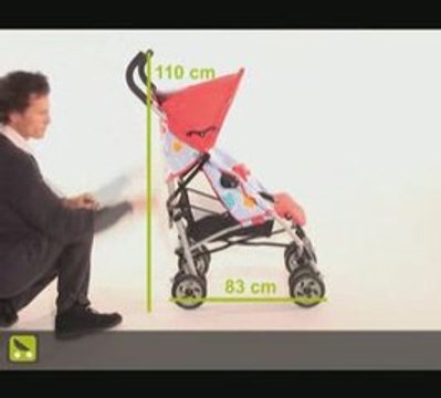 Poussette-Magazine : dépliage de la Chicco CT 0.5