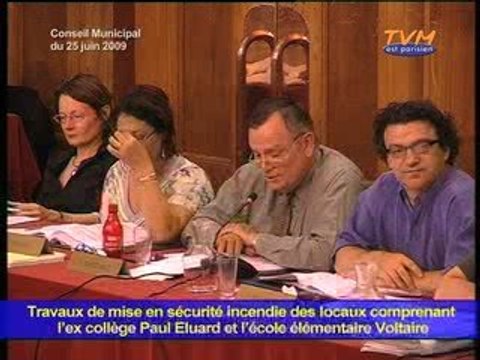 CONSEIL MUNICIPAL MONTREUIL (25/06/2009) - 33/54