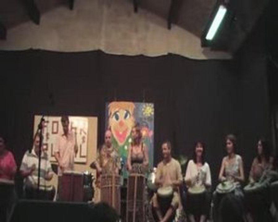 Audition du Foyer Rural de Gigean percussions africaines